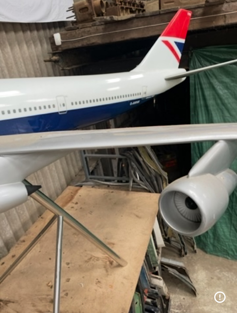 Space Models 1/25 British Airways Boeing 747 for sale