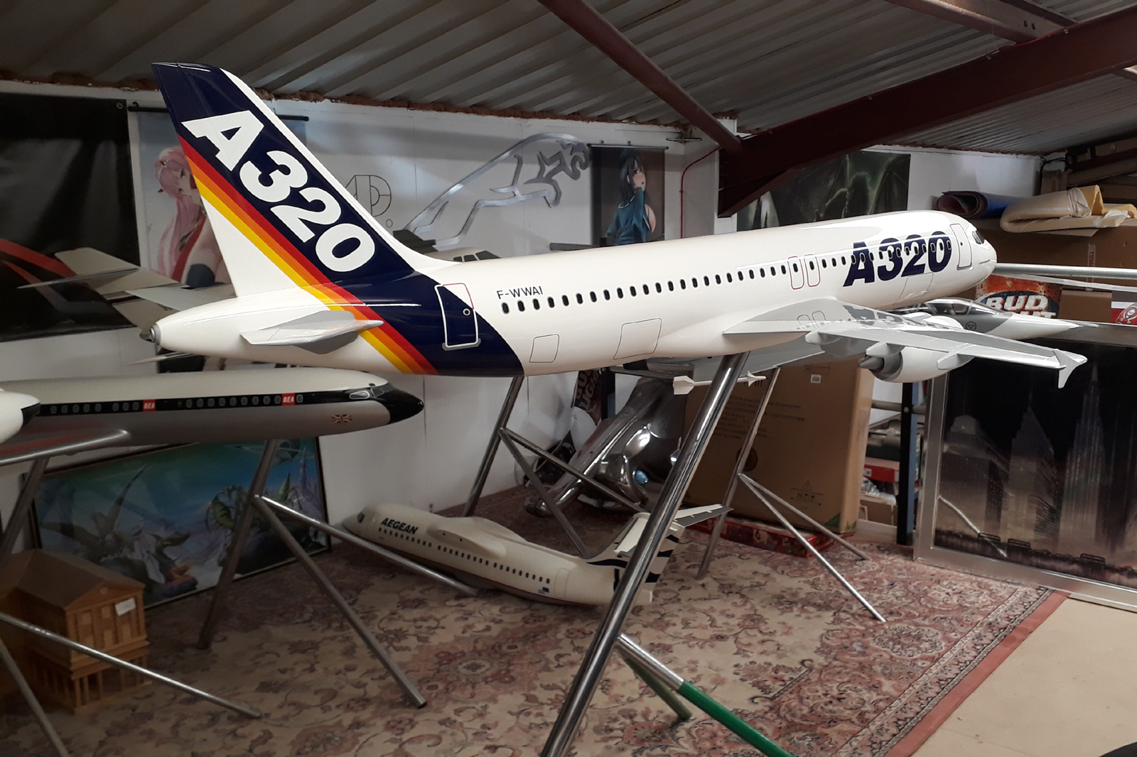 1/20 Airbus A320 model for sale