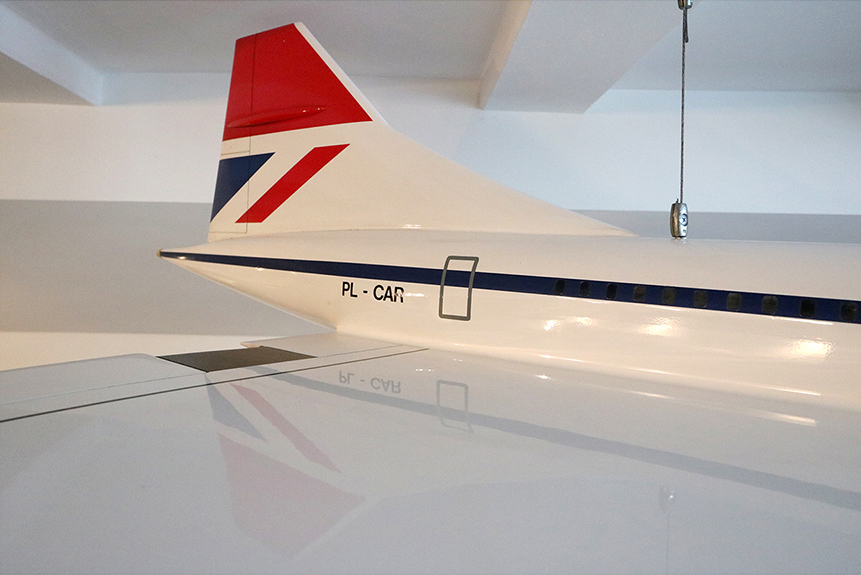 Fokker 1/25 British Airways Concorde model for sale