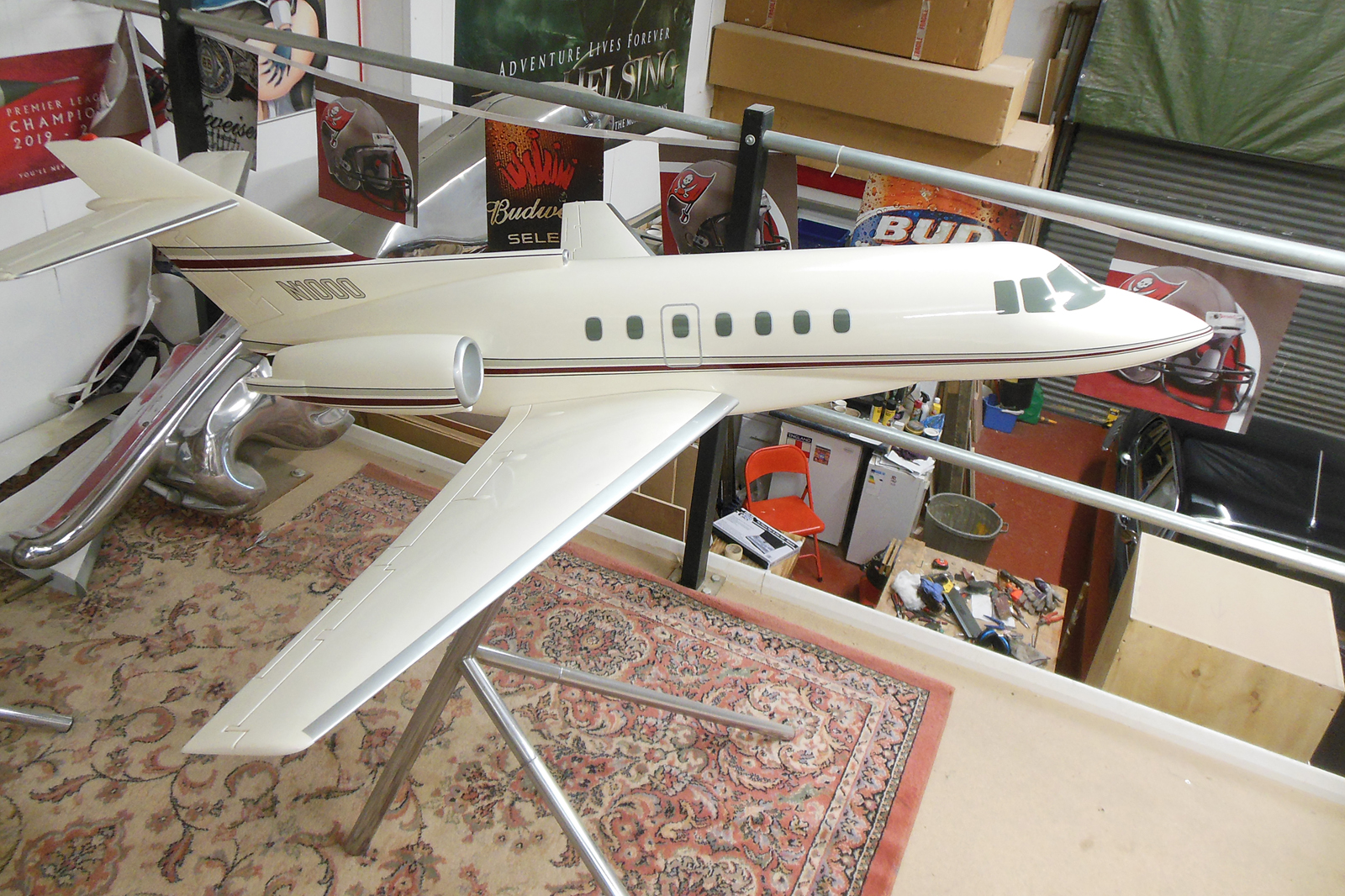 1/12 Hawker 1000 model for sale