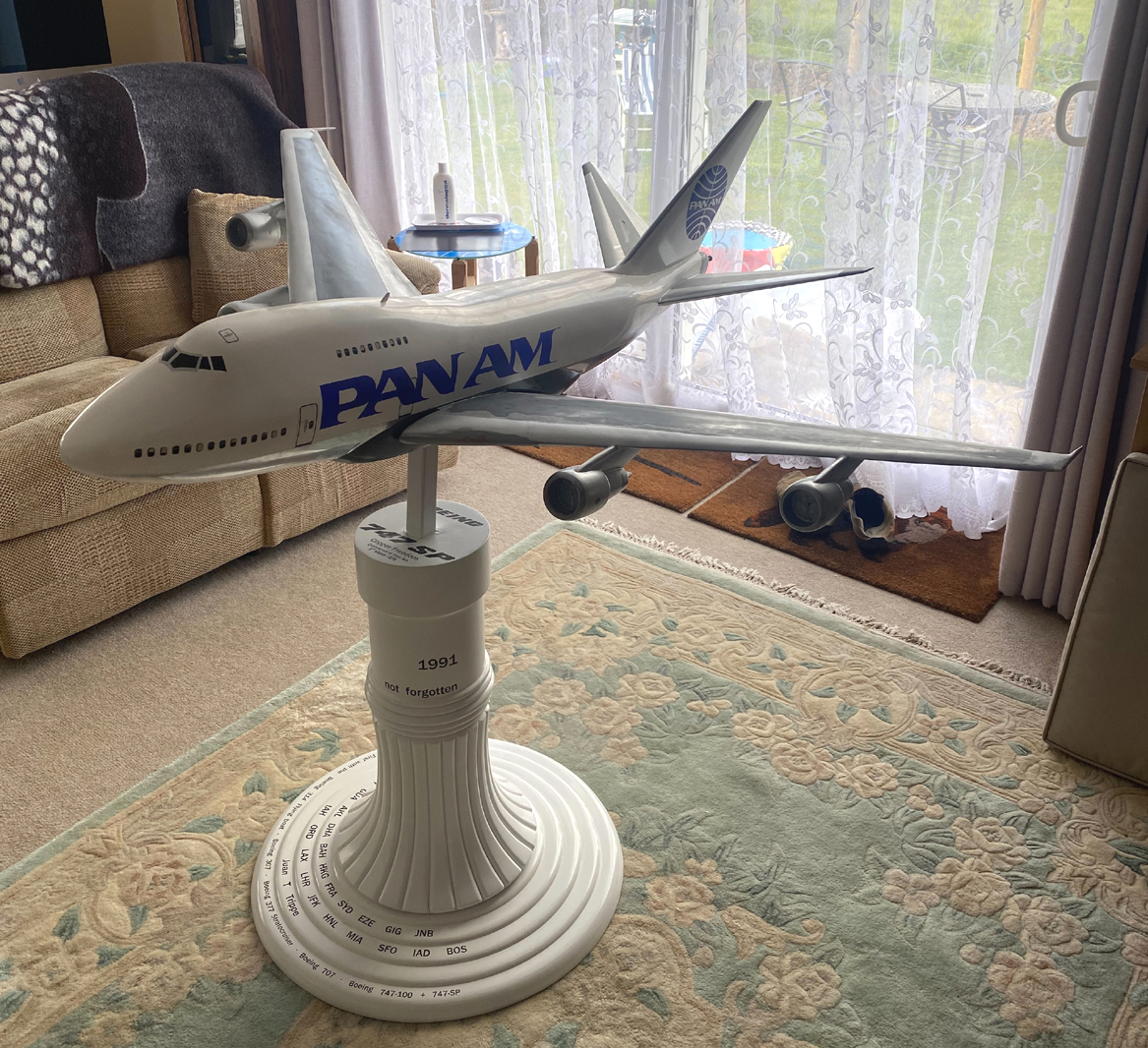 Pan Am Boeing 747SP model