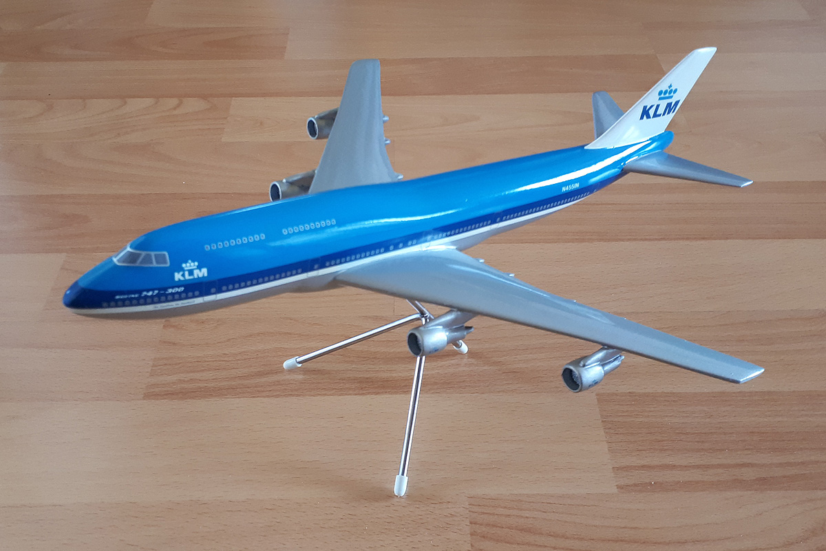 Westway Models 1/200 KLM Boeing 747-300