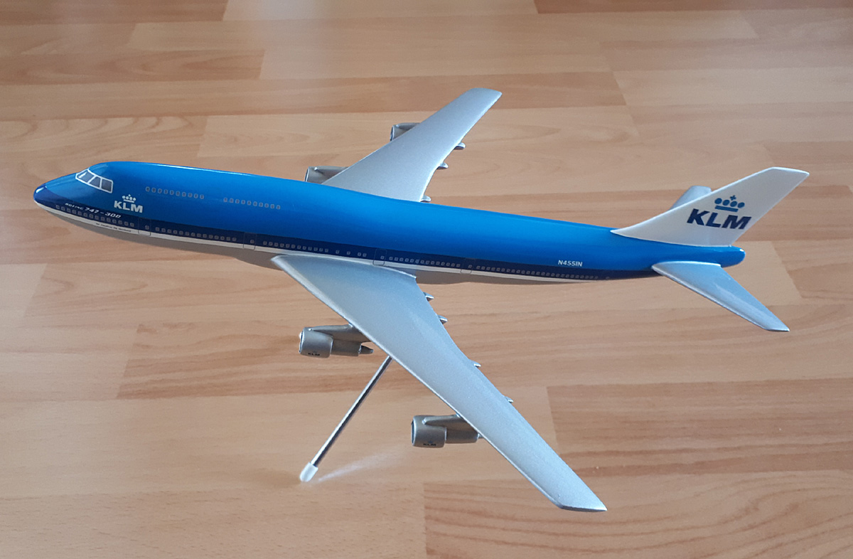 Westway Models 1/200 KLM Boeing 747-300