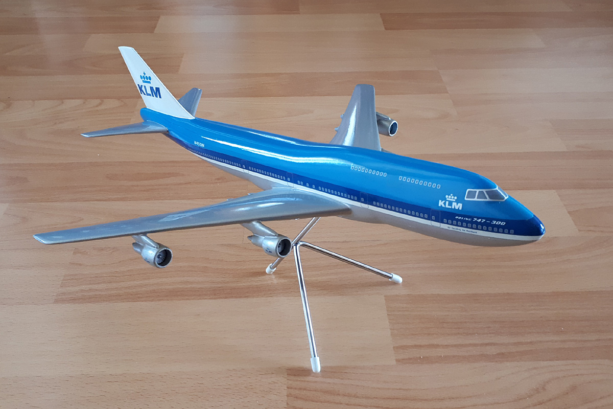 Westway Models 1/200 KLM Boeing 747-300