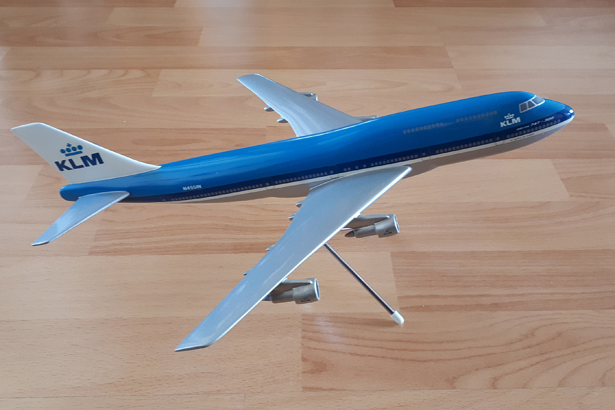 Westway Models 1/200 KLM Boeing 747-300