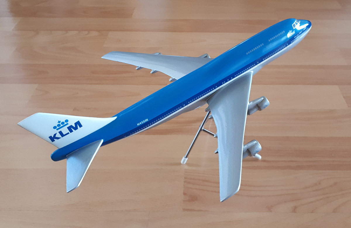 Westway Models 1/200 KLM Boeing 747-300