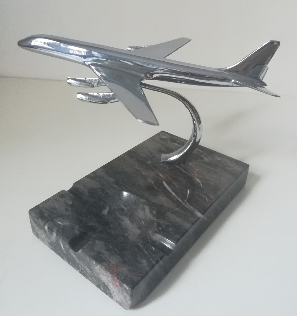 Alitalia Douglas DC-8 Ashtray model