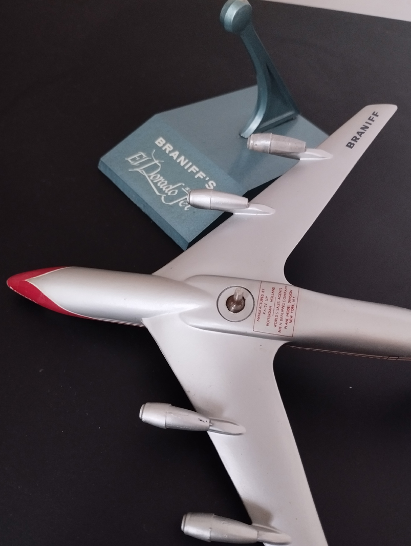 Raise Up Braniff Boeing 707 model for sale