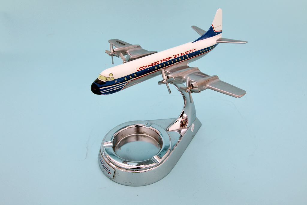 W Osgaard 1/125 Lockheed L-188 Electra Ashtray model for sale