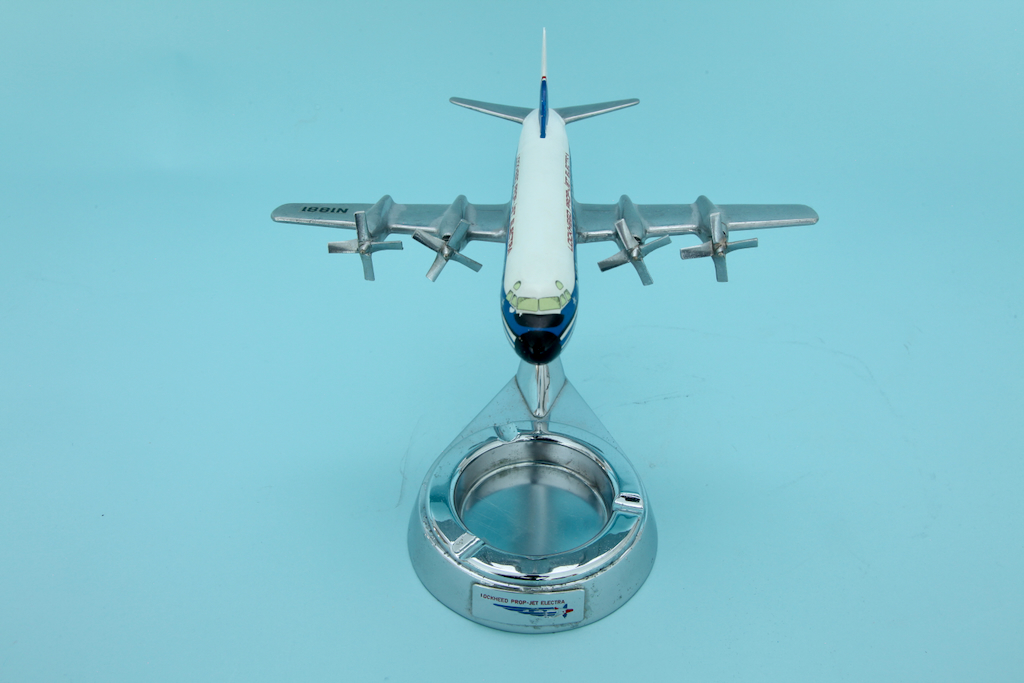 W Osgaard 1/125 Lockheed L-188 Electra Ashtray model for sale