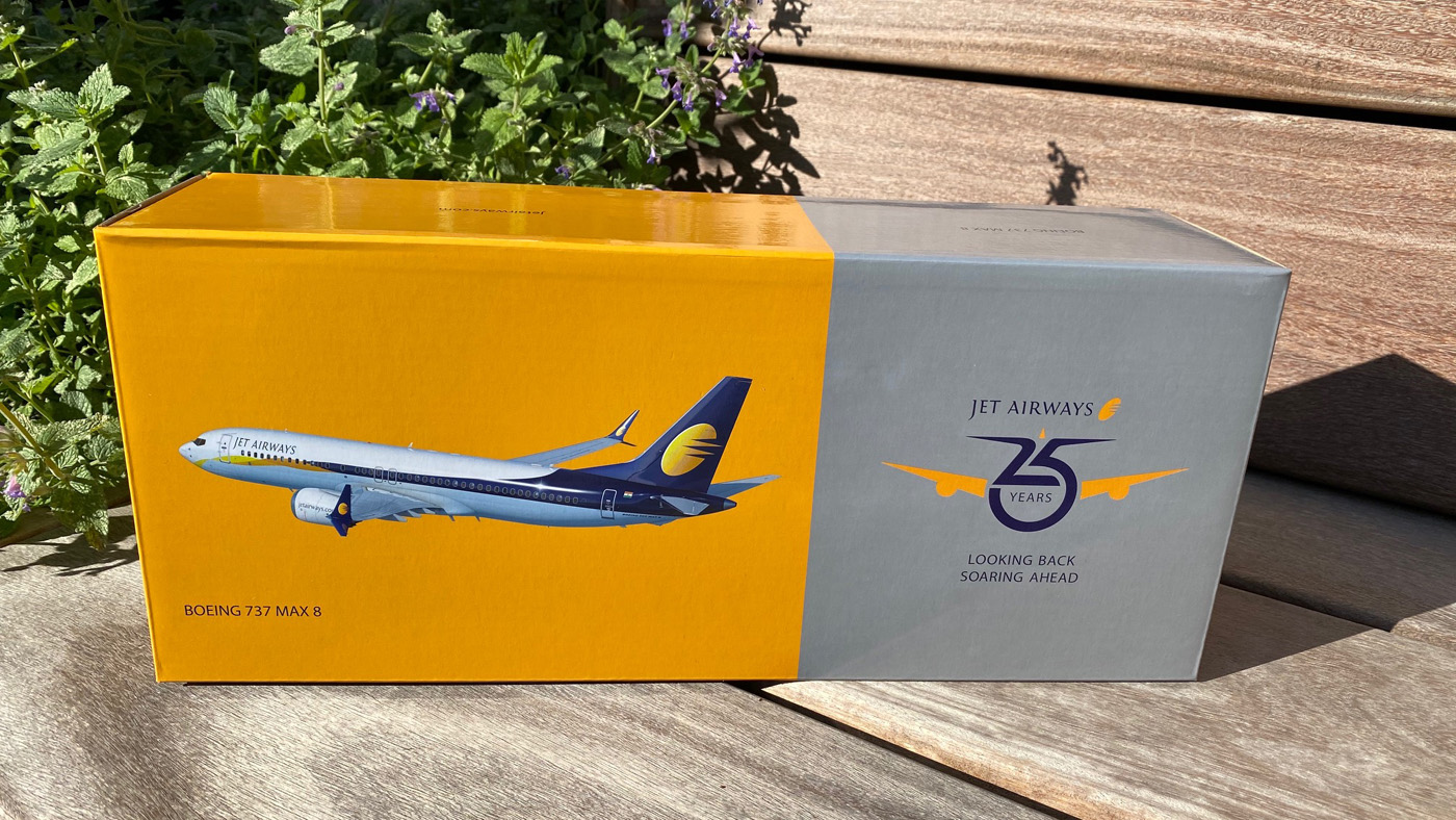 Pacific Miniatures Pacmin 1/144 Jet Airways Boeing 737 Max 8