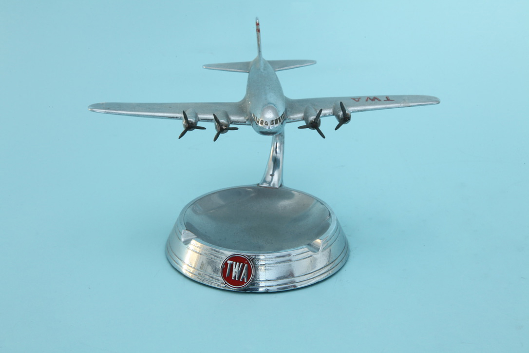 Victor Pastushin TWA Boeing 307 Ashtray model for sale