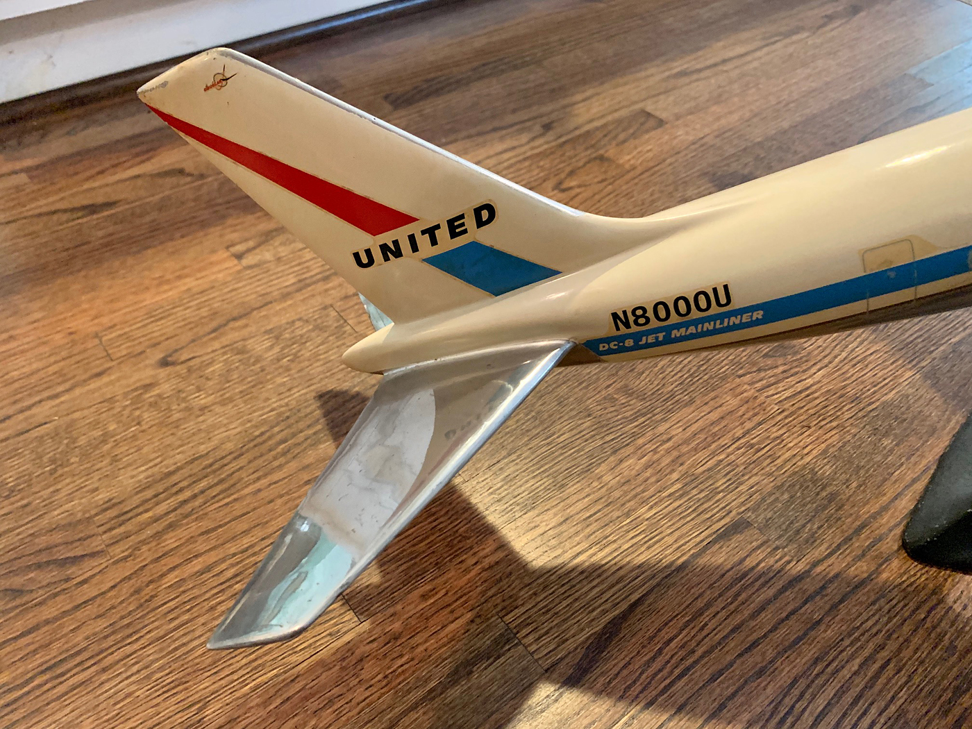 Douglas Factory Model DFM 1/50 United Airlines Douglas DC-8