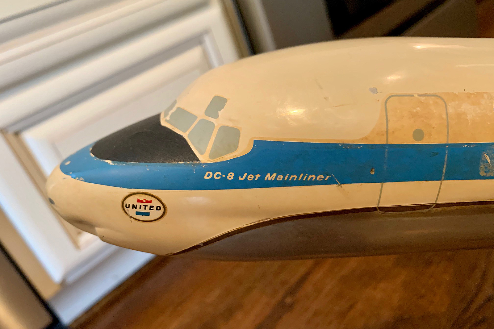 Douglas Factory Model DFM 1/50 United Airlines Douglas DC-8