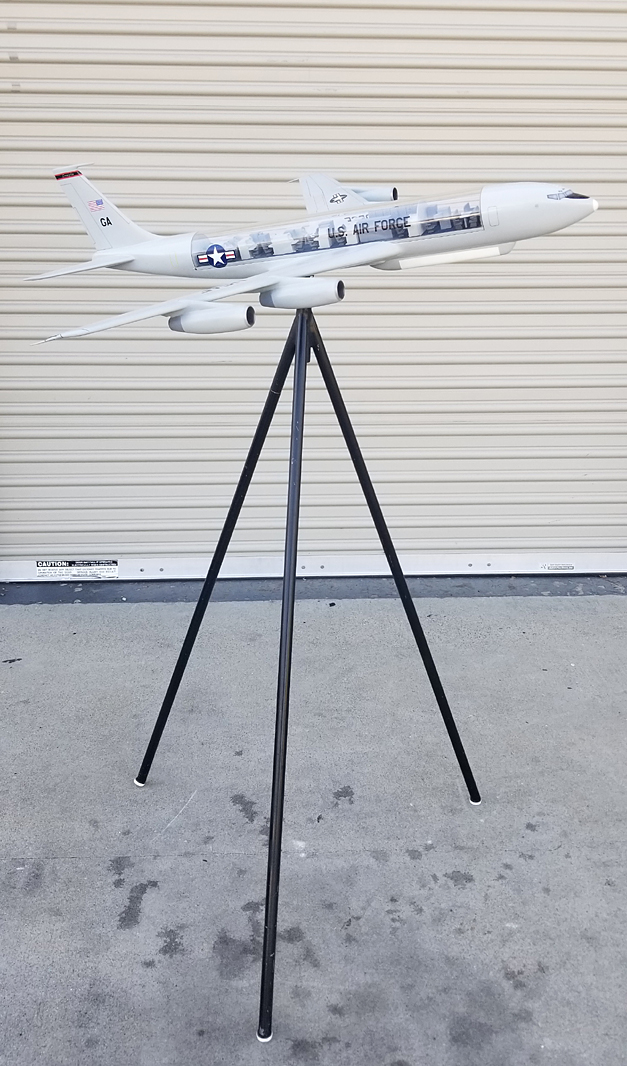 1/48 Scale Boeing E-8C Aircraft Joint STARS, One Off Cutaway model.