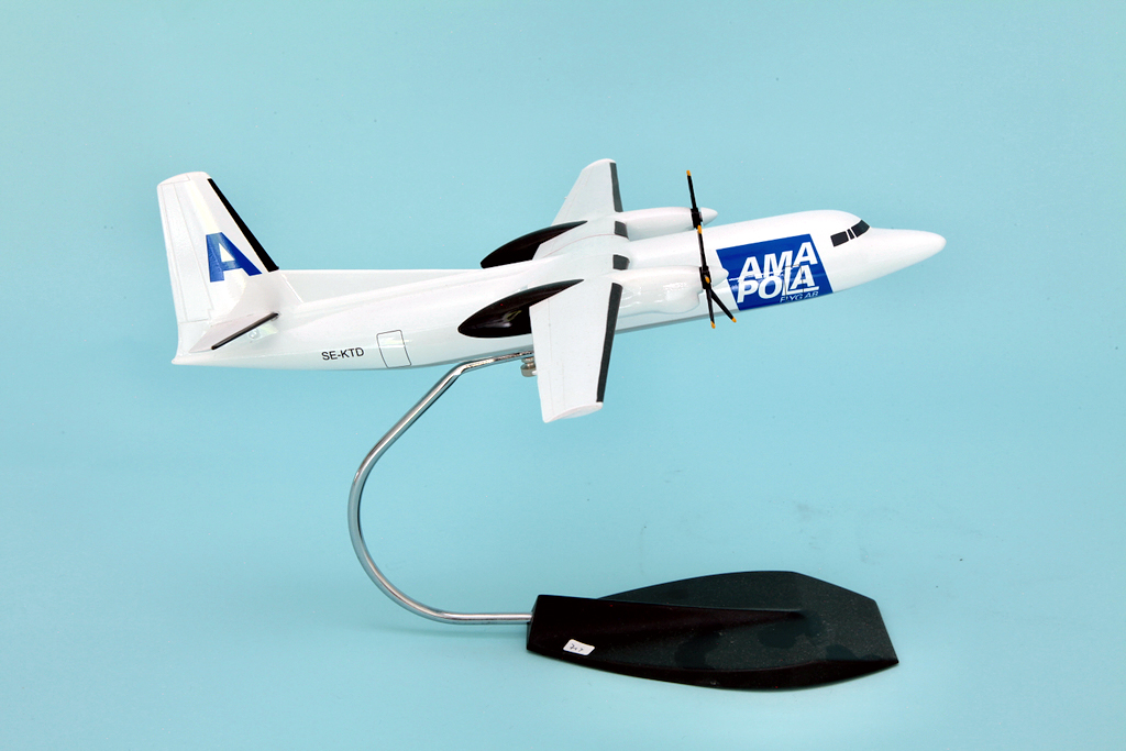 Lupa 1/72 Amapola Sweden Fokker F50 model for sale