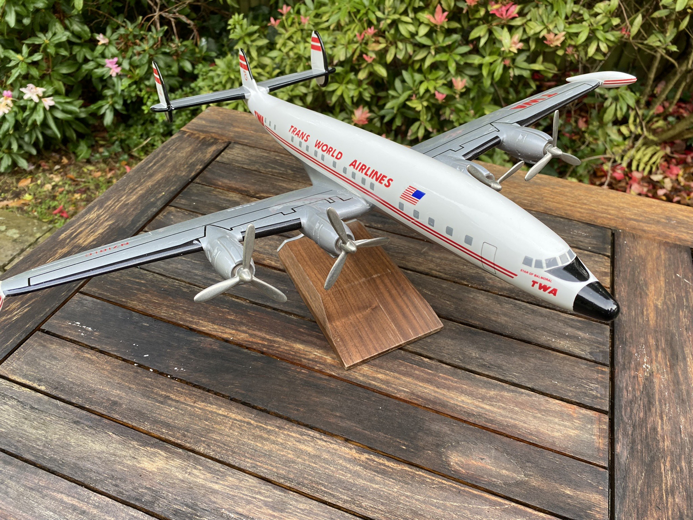 Atlantic Models 1/72 TWA Lockheed Constellation model for sale