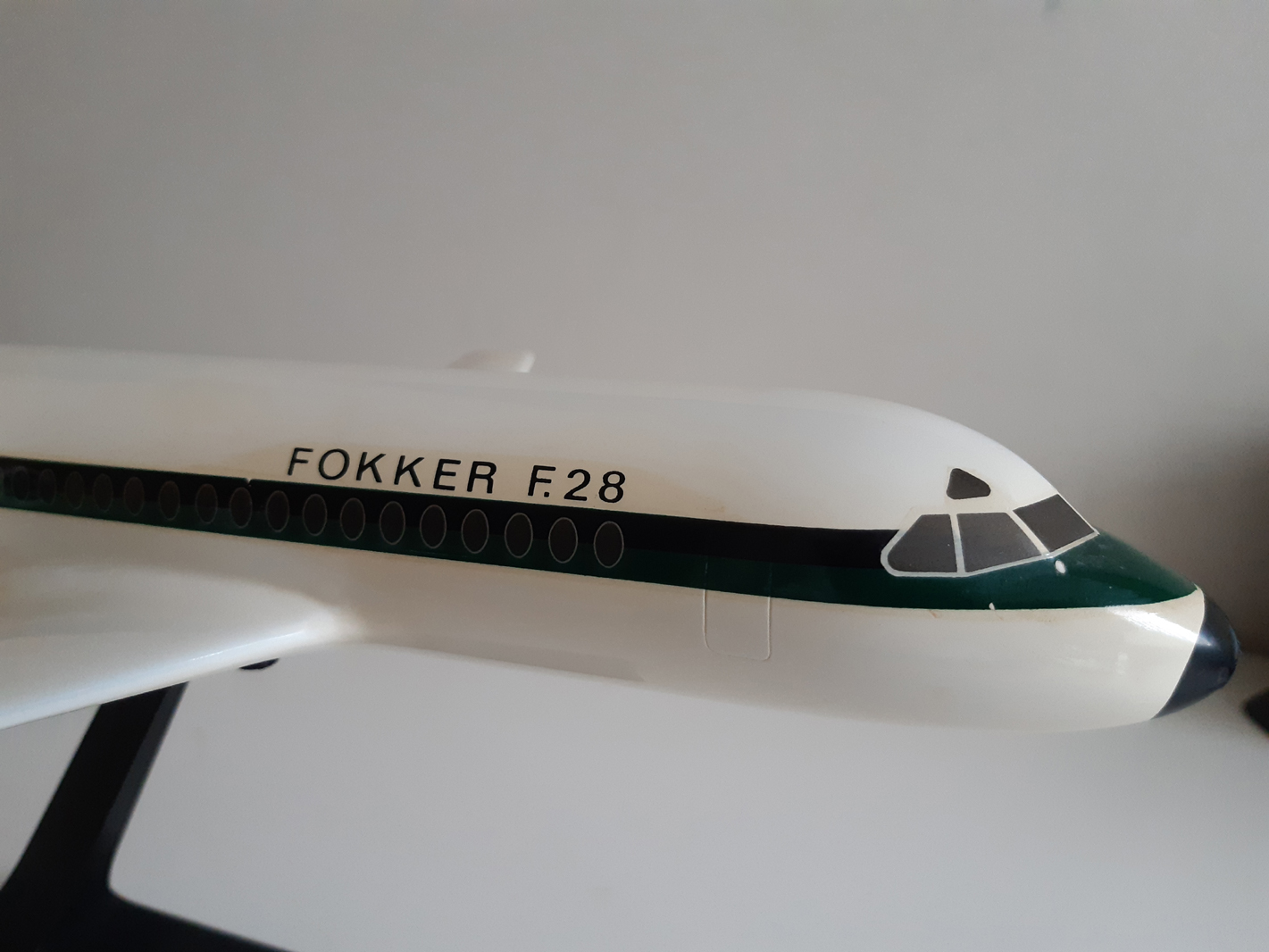 Early Verkuyl 1/72 Fokker F-28 model for sale