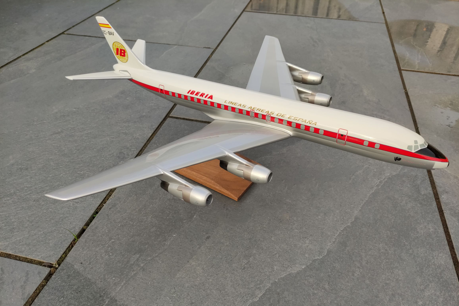 West Coast Aviation Models 1/72 Iberia Douglas DC-8-52 model for sale