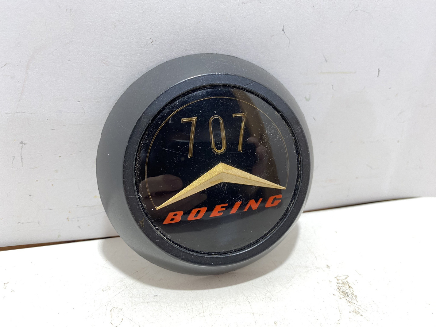 Original Boeing 707 Control Column Yolk Badge for sale