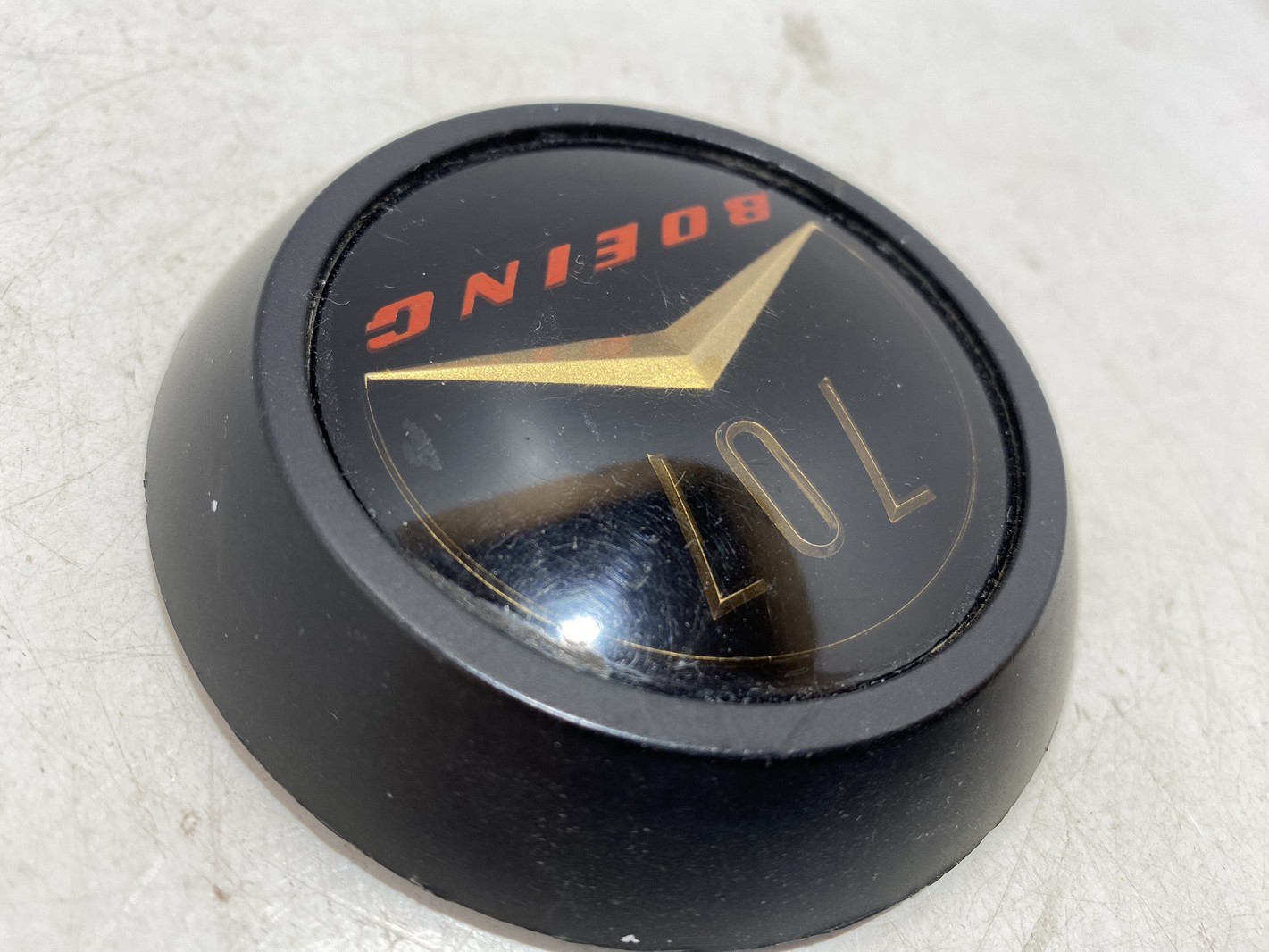 Original Boeing 707 Control Column Yolk Badge for sale