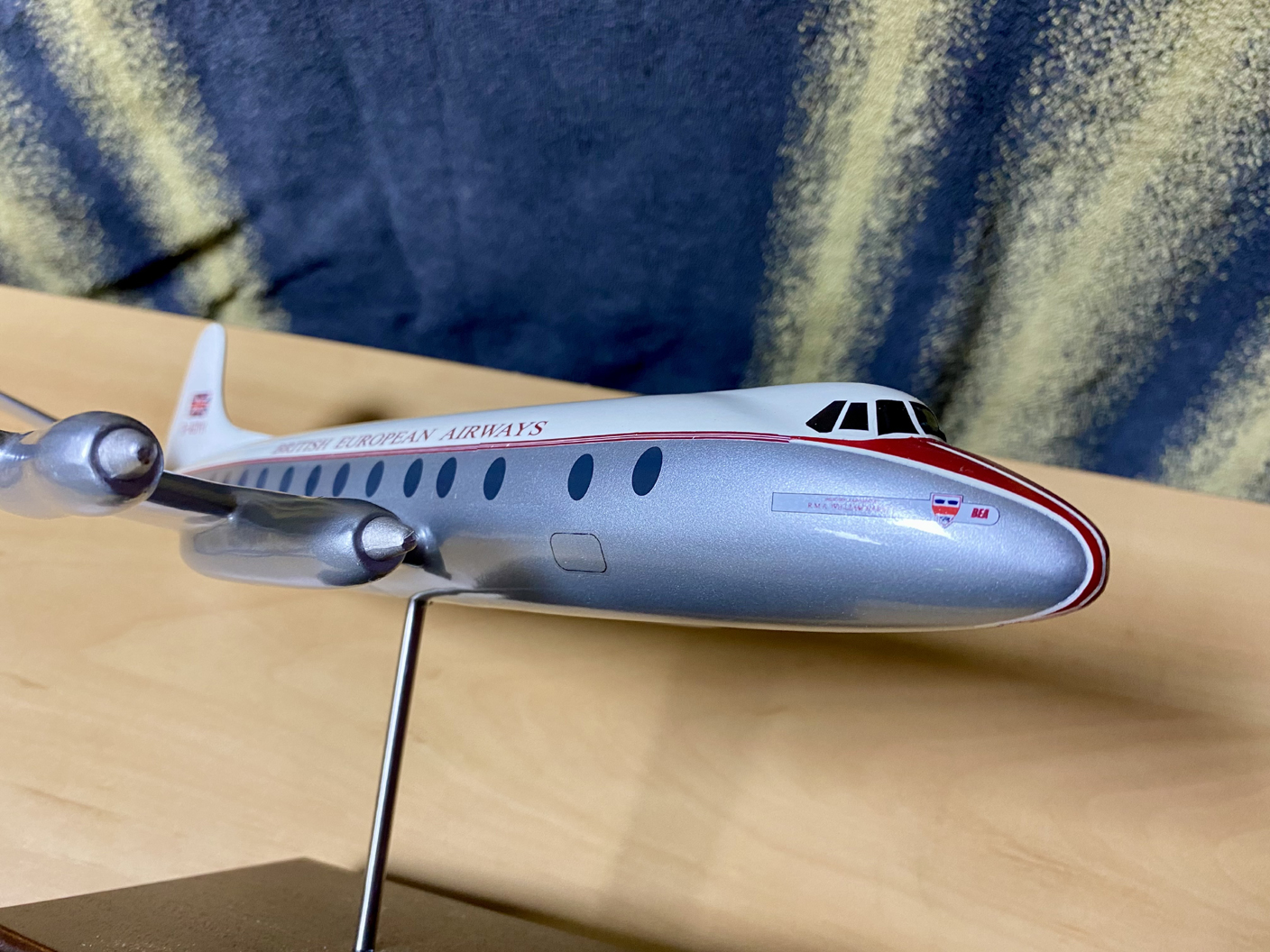 1/72 British European Airways Vicker Viscount model for sale