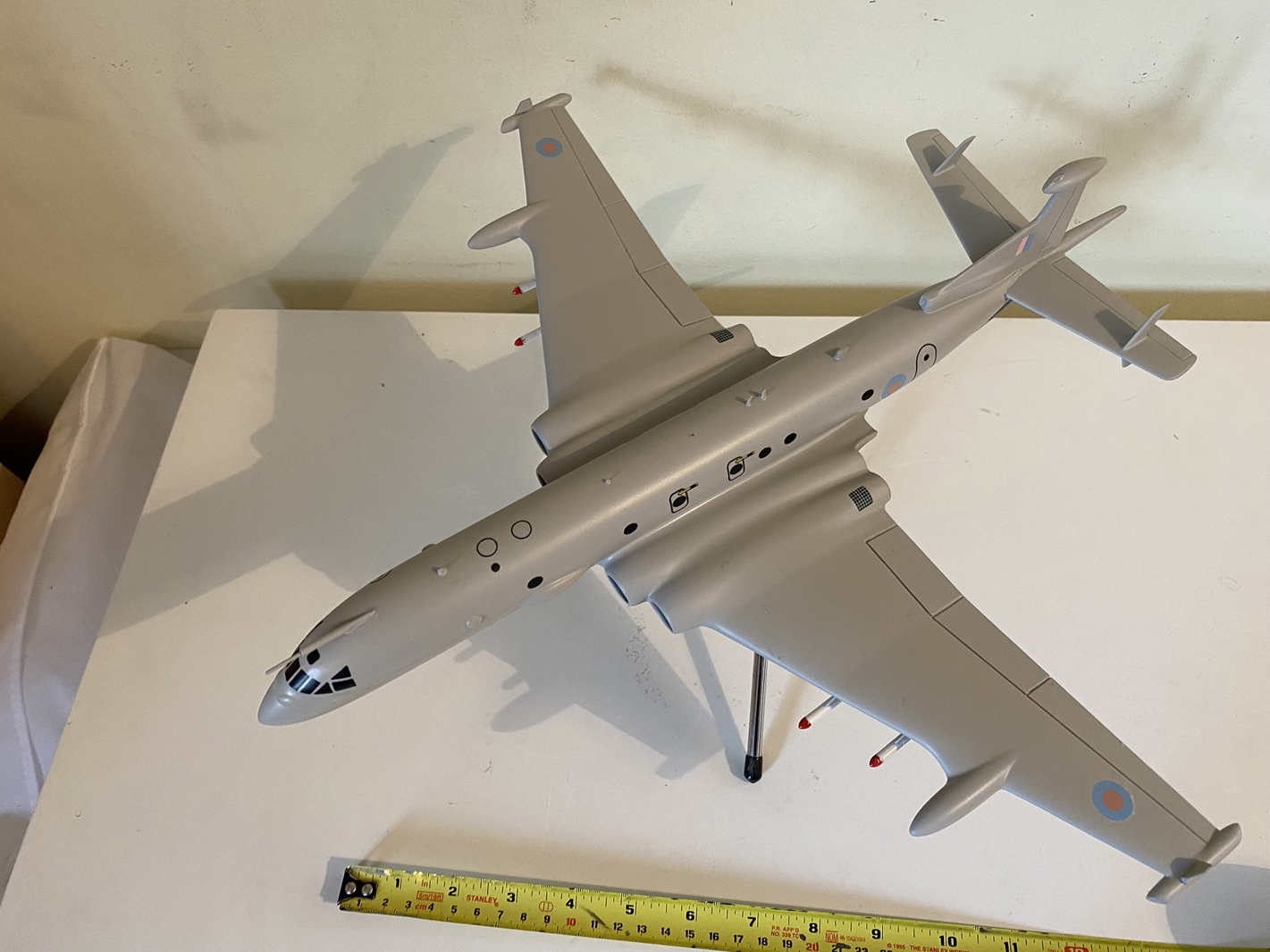 Refinished 1/100 BAe Nimrod MR4 model for sale