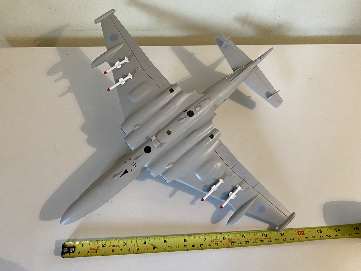 Refinished 1/100 BAe Nimrod MR4 model for sale