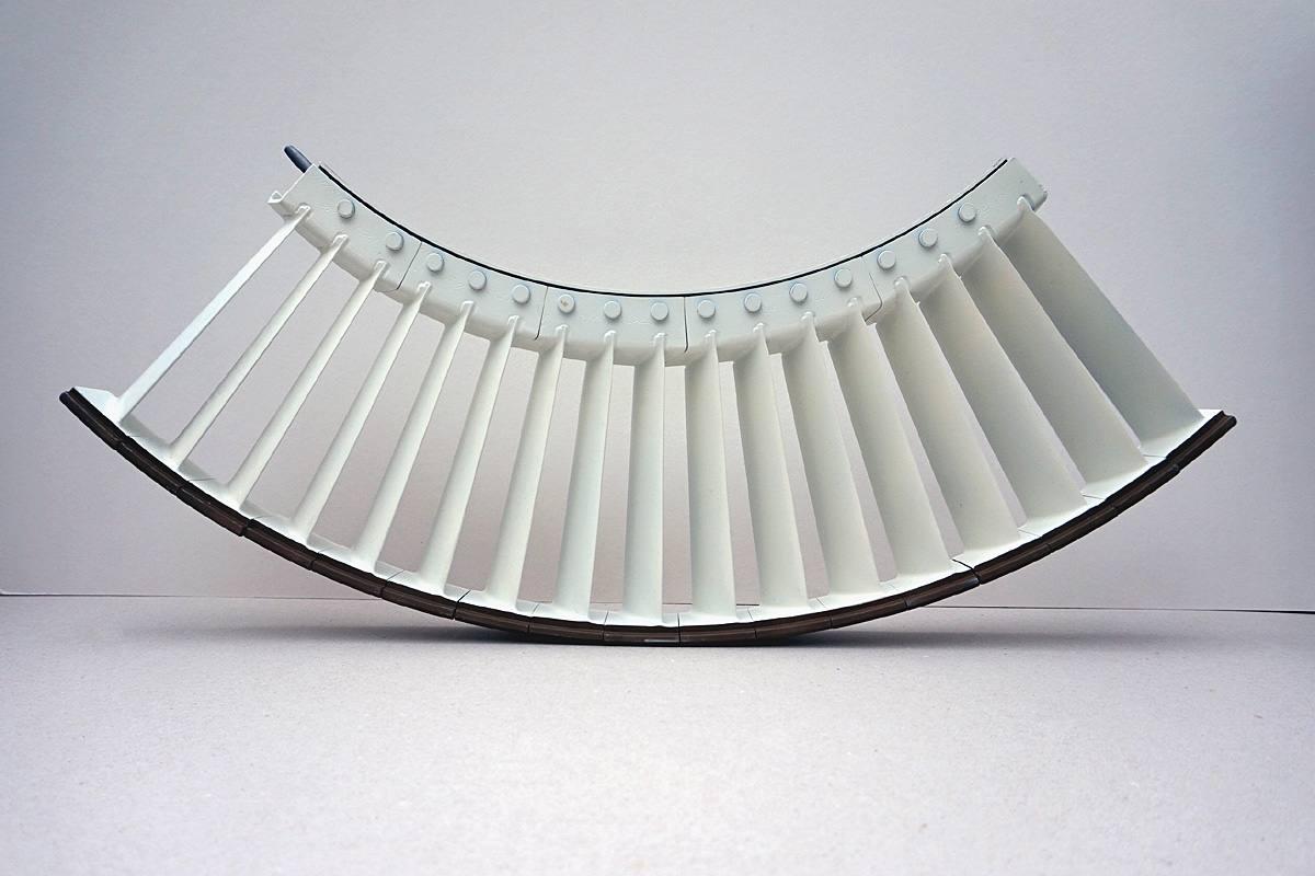 Section of Stator Vane Assembly from Jet Engine