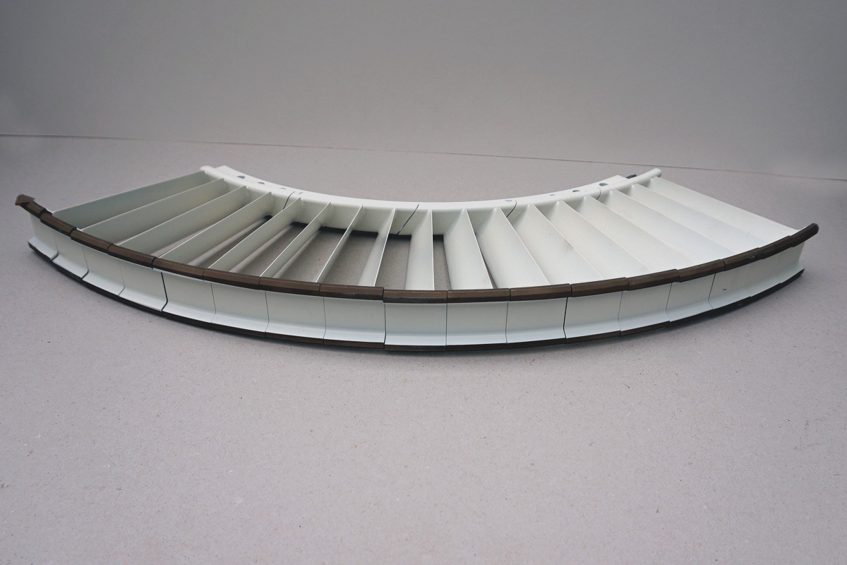 Section of Stator Vane Assembly from Jet Engine