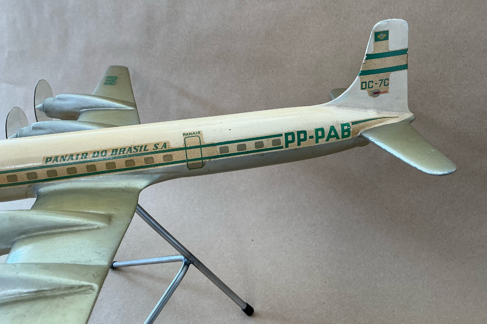 1/100 Panair Do Brasil Douglas DC-7C model for sale