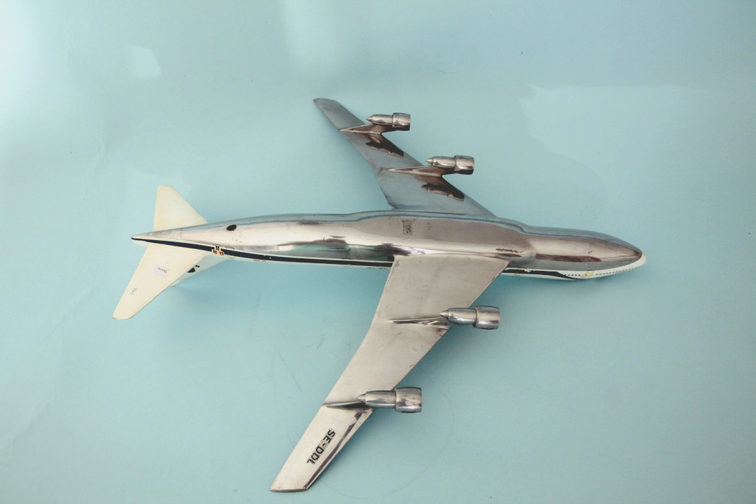 Fermo 1/100 SAS Boeing 747 model for sale